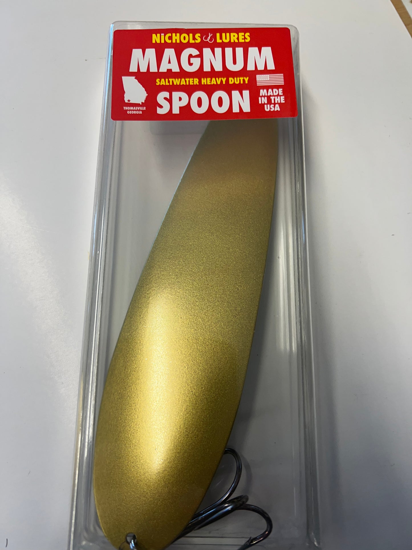 Nichols Magnum Saltwater Heavy Duty Flutter Spoon