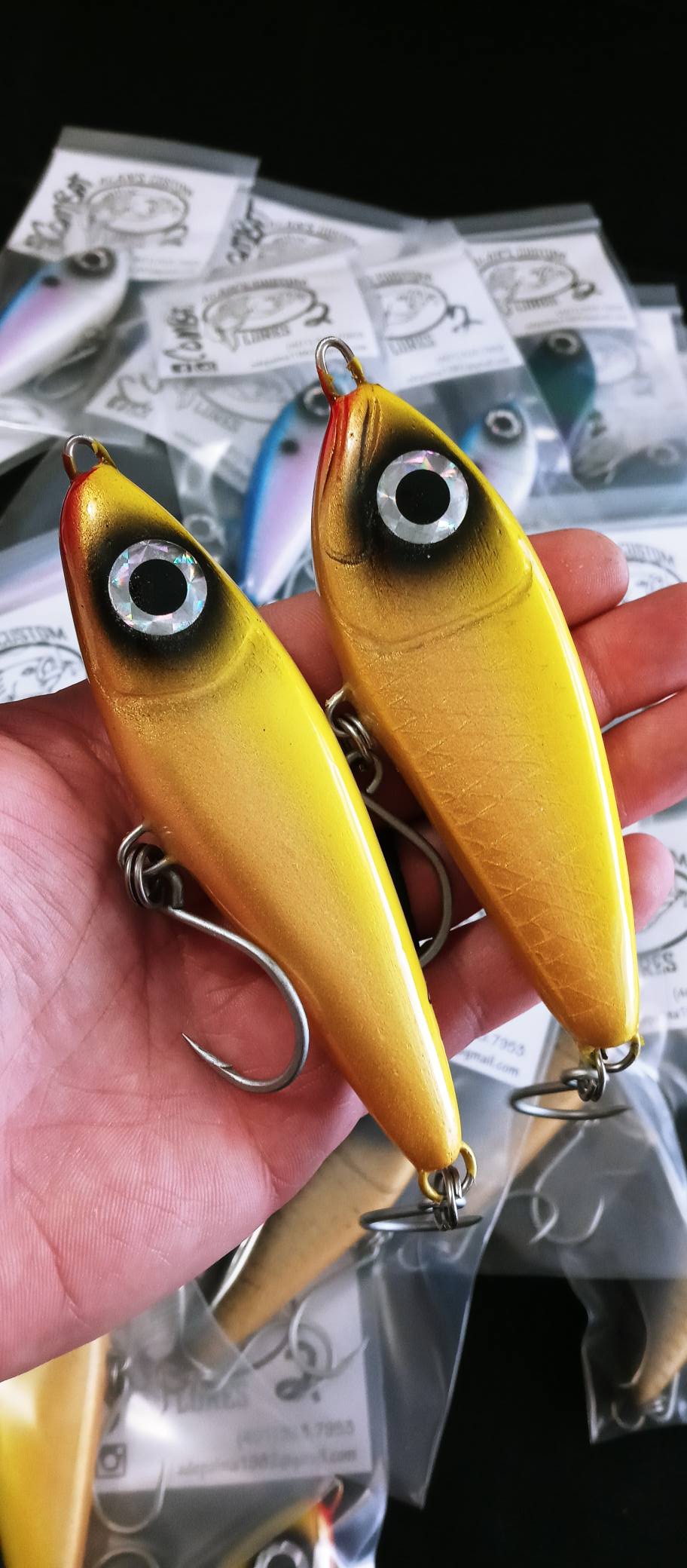 Alan's Custom lures - Combats