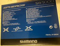 Shimano Spheros SW5000 REEL