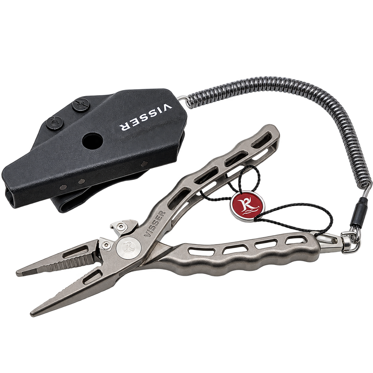 Visser Titanium Pliers with Kydex Sheath