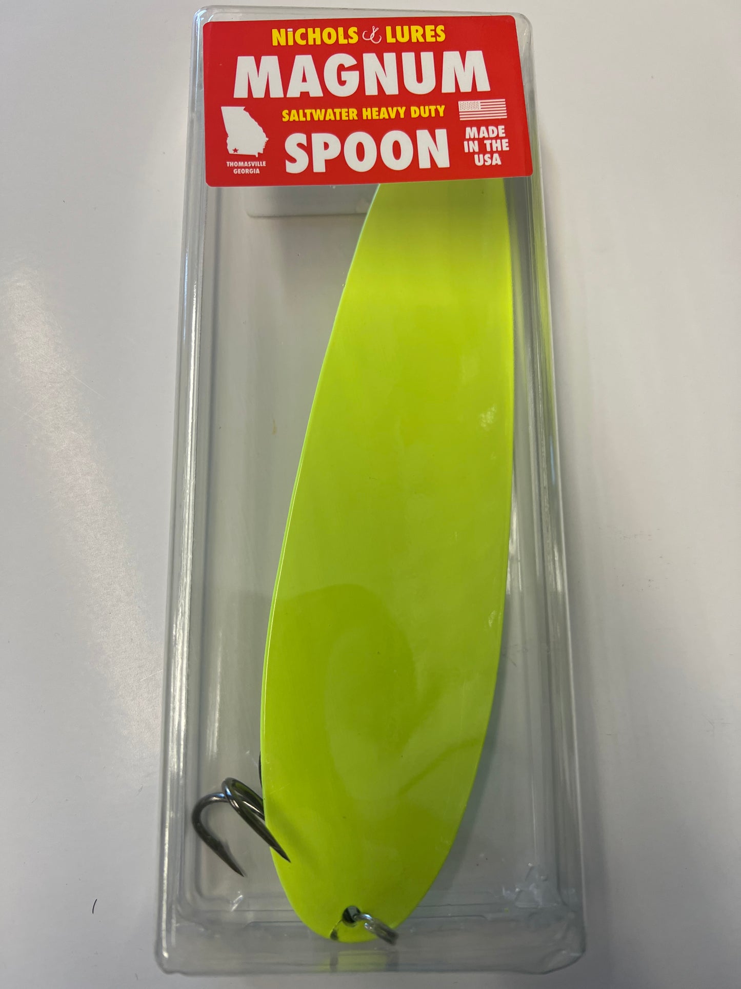 Nichols Magnum Saltwater Heavy Duty Flutter Spoon