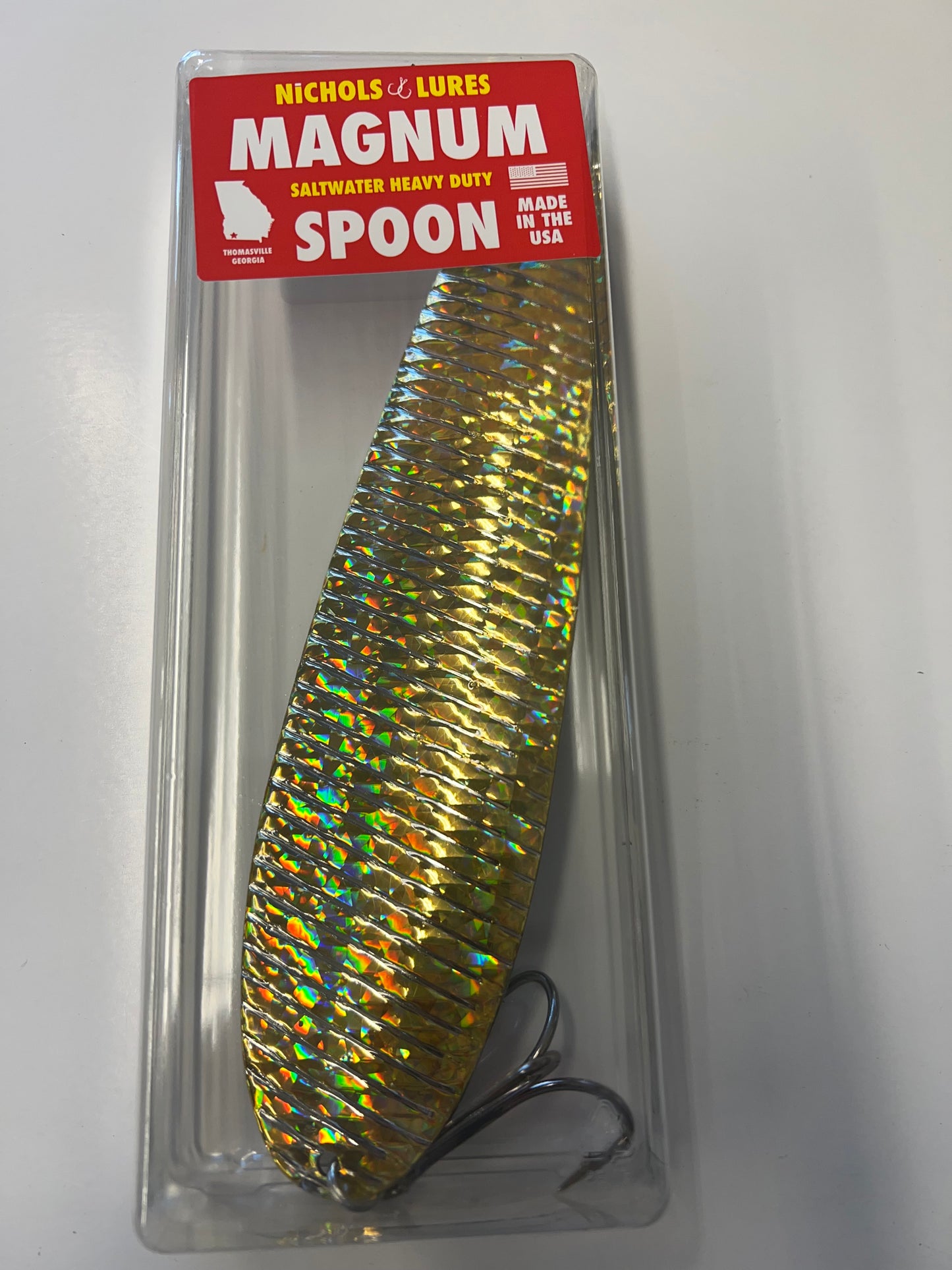 Nichols Magnum Saltwater Heavy Duty Flutter Spoon
